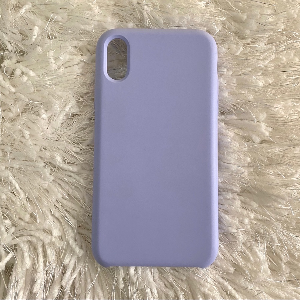 Purple Silicone iPhone XR Case